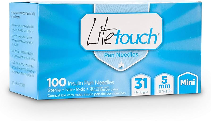 Insulin Pen Needle, 31g X 5mm, Non-Safety