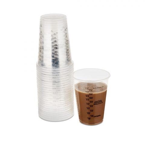 Cups Graduated Plastic 10oz