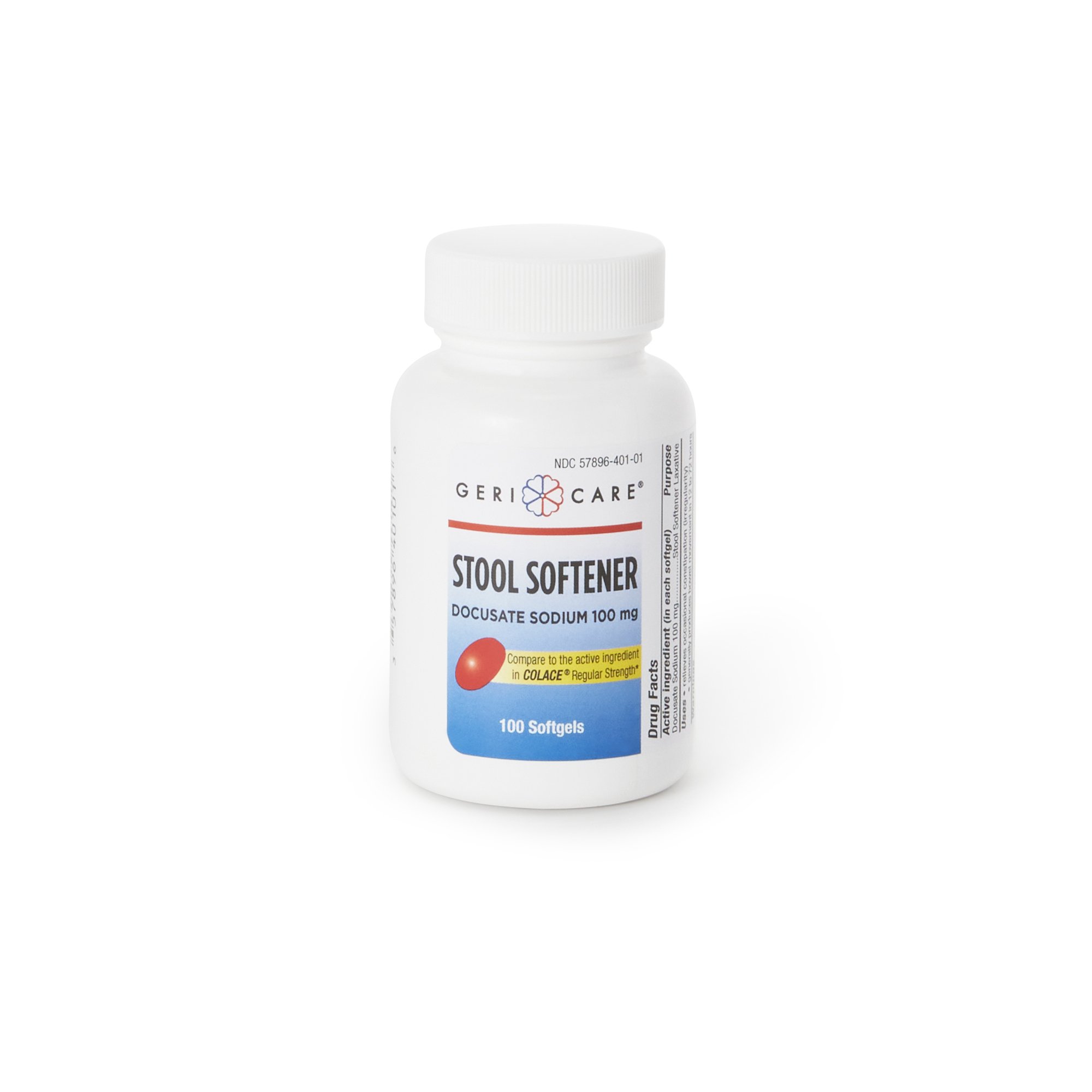 Docusate Sodium 100mg, Soft Gel