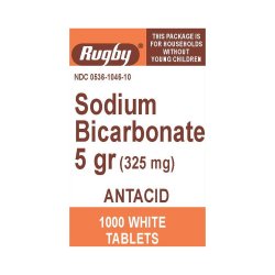 Sodium Bicarbonate, 325mg Tabs, 1