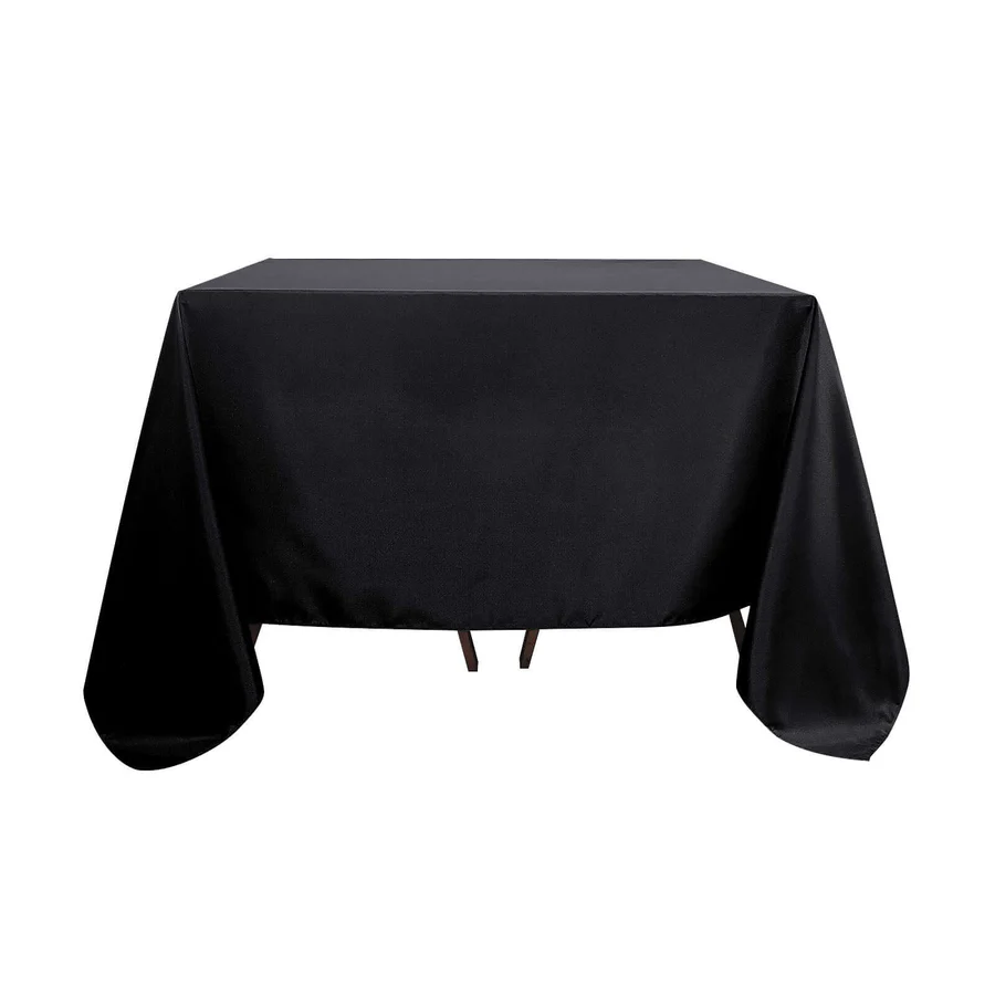 Black Tablecloth 52×52