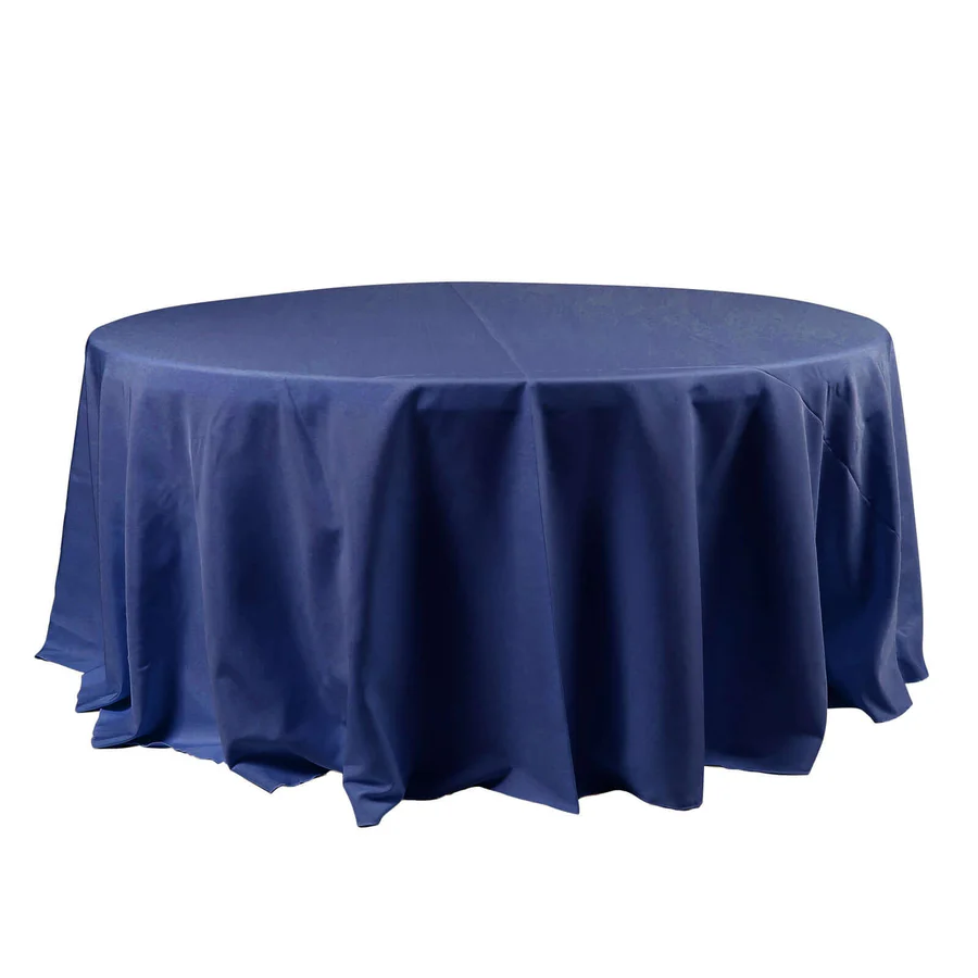 Navy Tablecloth 62