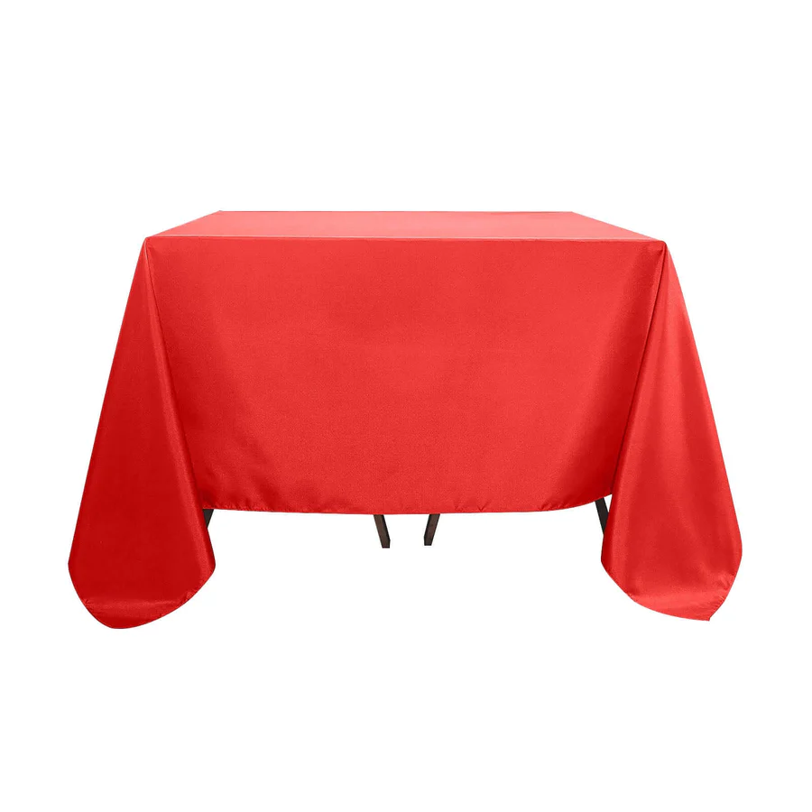 Red Tablecloth 52X52