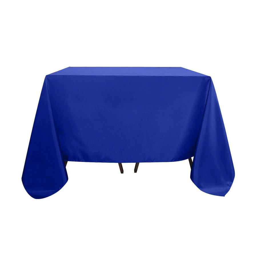 64X64 Royal Blue Tablecloth