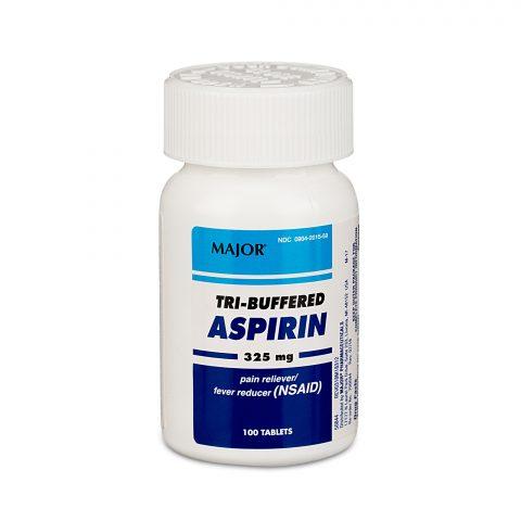 Aspirin, Tri-Buffered, 325mg