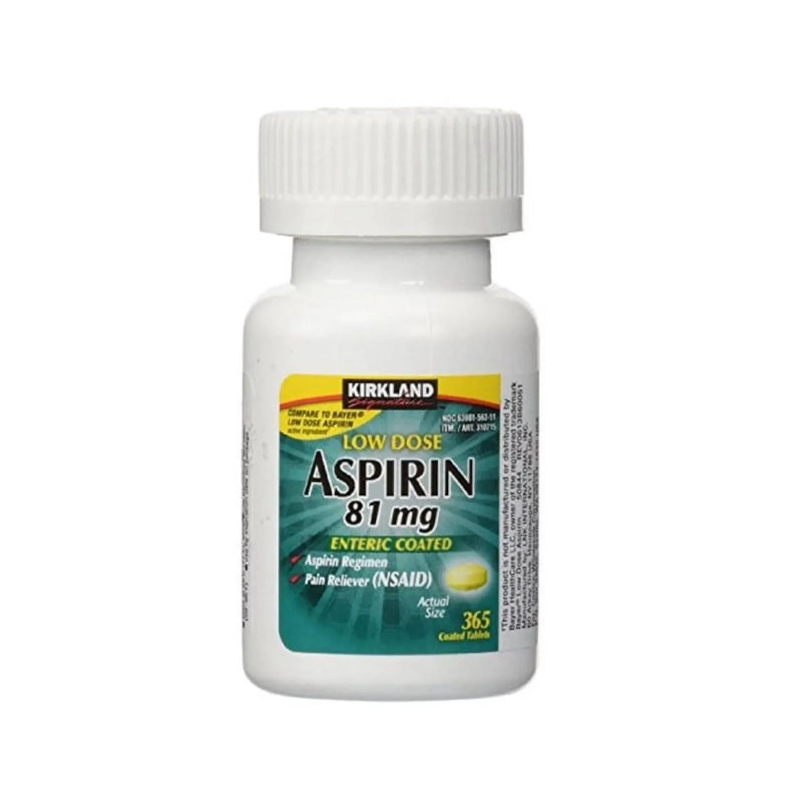 Aspirin, 81mg, Enteric