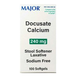 DOCUSATE CALCIUM, CAP 240MG