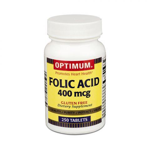 Folic Acid, 400mcg Tabs