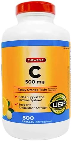 Vitamin C – 500 Mg Chewable Tablet