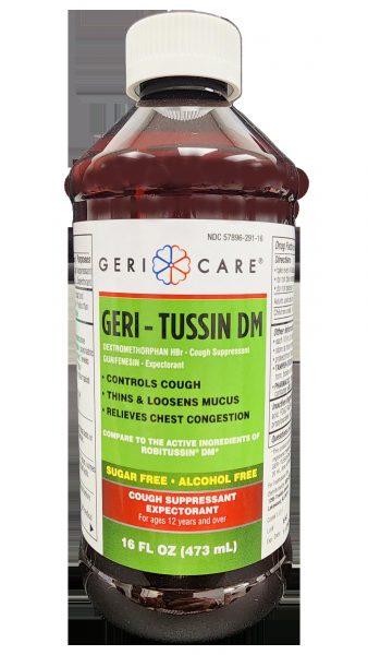 Tussin DM 200mg, 16oz Bottle