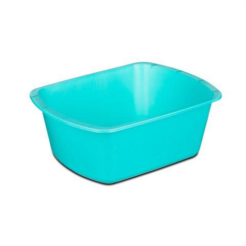 Wash Basin, Rectangular, Turquoise